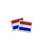 KV Gymnastics Wear Dutch flag stretch (7cm x 5,5cm)