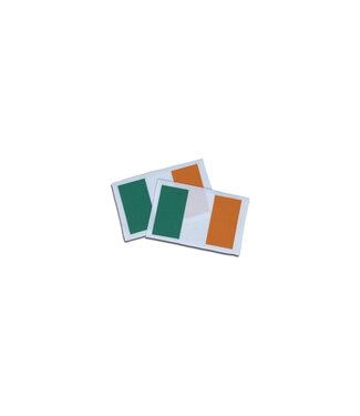 KV Gymnastics Wear Irish flag stretch (7cm x 5,5cm)