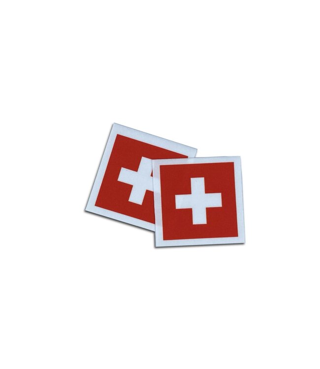 KV Gymnastics Wear Switzerland flag stretch (6,5cm x 5,5cm)