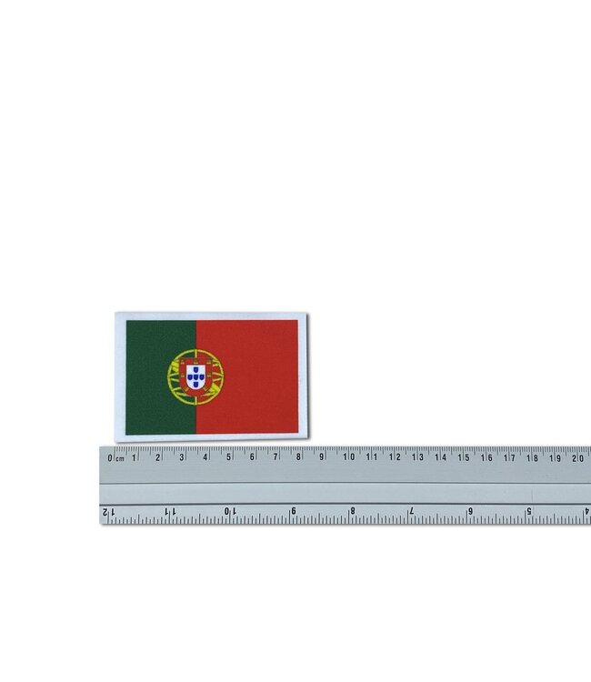KV Gymnastics Wear Portugal flag stretch (7cm x 5,5cm)