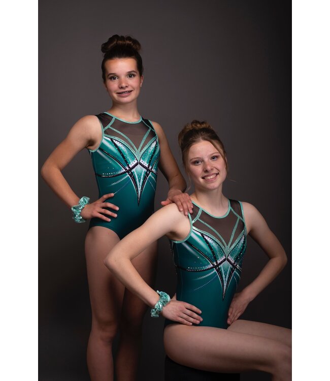 KV Gymnastics Wear Turnpakje "Hope" groen