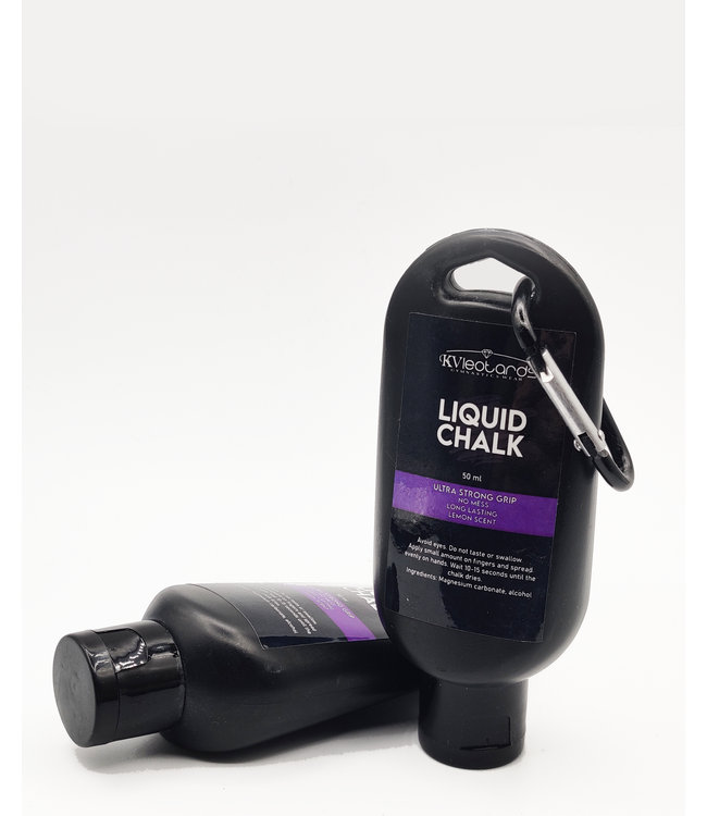 KV Gymnastics Wear Liquid chalk 250ml 50ml with carabiner