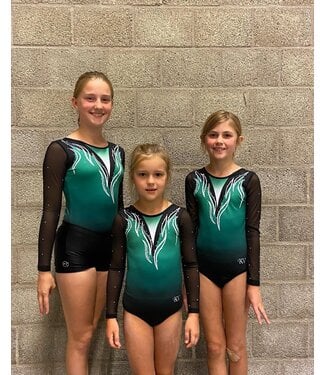 KV Gymnastics Wear Turnpakje Samen Sterk Rijsbergen lange mouw