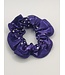 KV Gymnastics Wear Scrunchie Crystals Purple