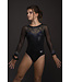 KV Gymnastics Wear Leotard  "Nikita Blue"  7/8 Sleeve