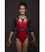 KV Gymnastics Wear Leotard  "Kyra" Red