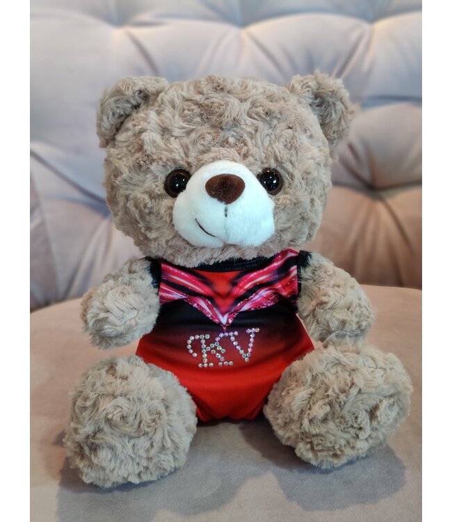 KV Gymnastics Wear Teddy bear KV Red