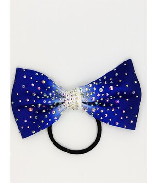 Bow Dark Blue-White