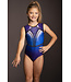 KV SALE! Leotard "Yasmine" purple sleeveless