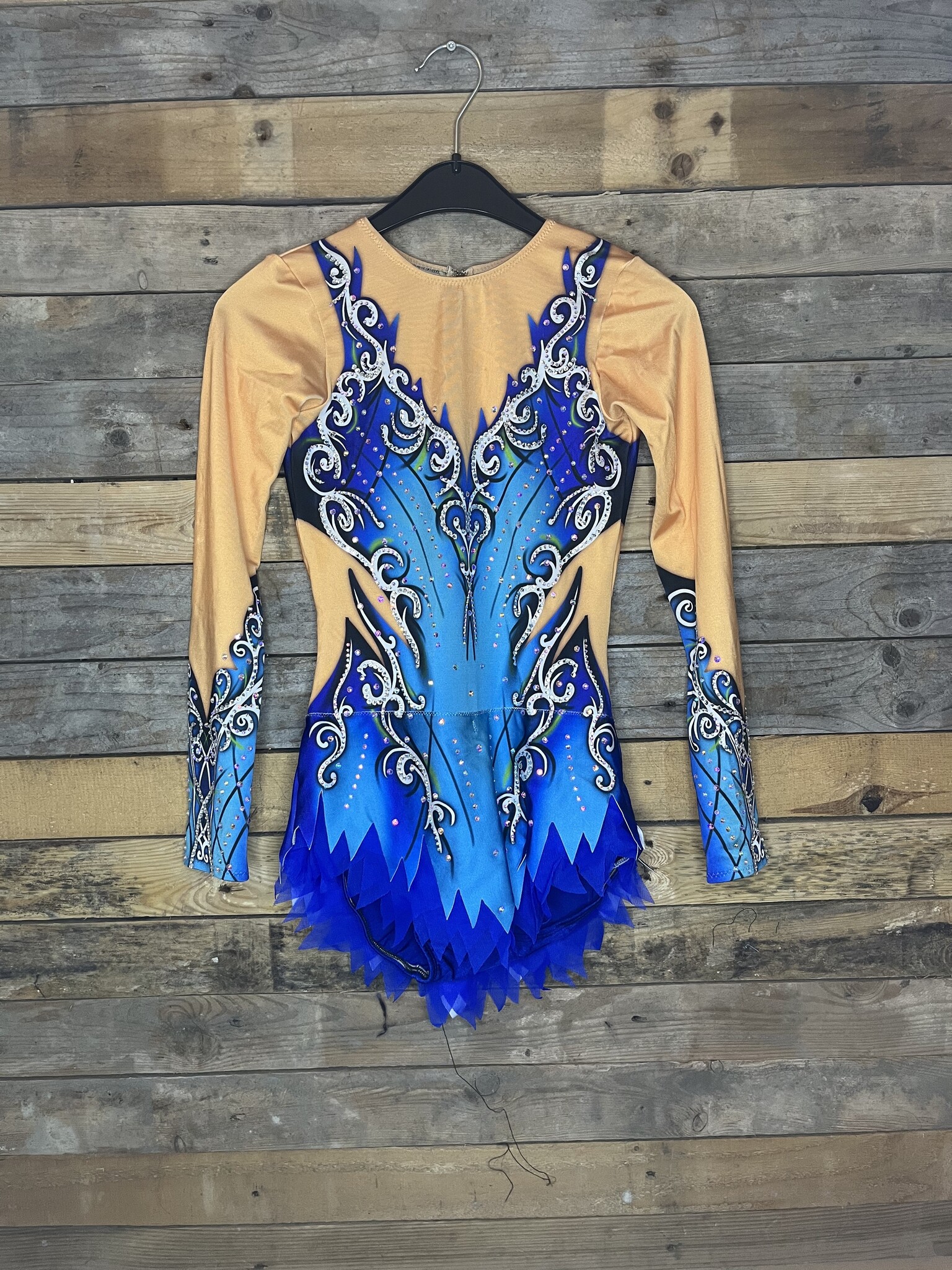 ESSBYエスバイ　Gathered X skin Leotard SALE! Dawn Blue AXS -