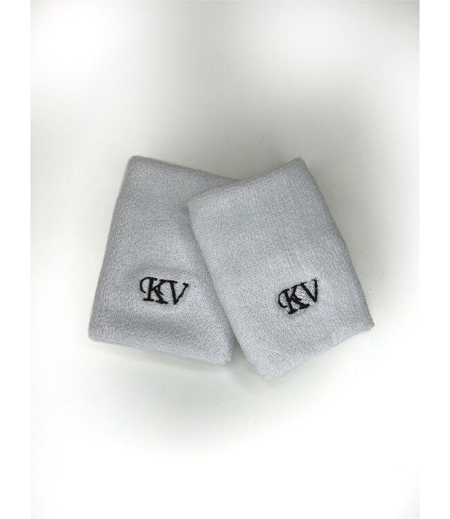KV Gymnastics Wear Polsbandje wit klein