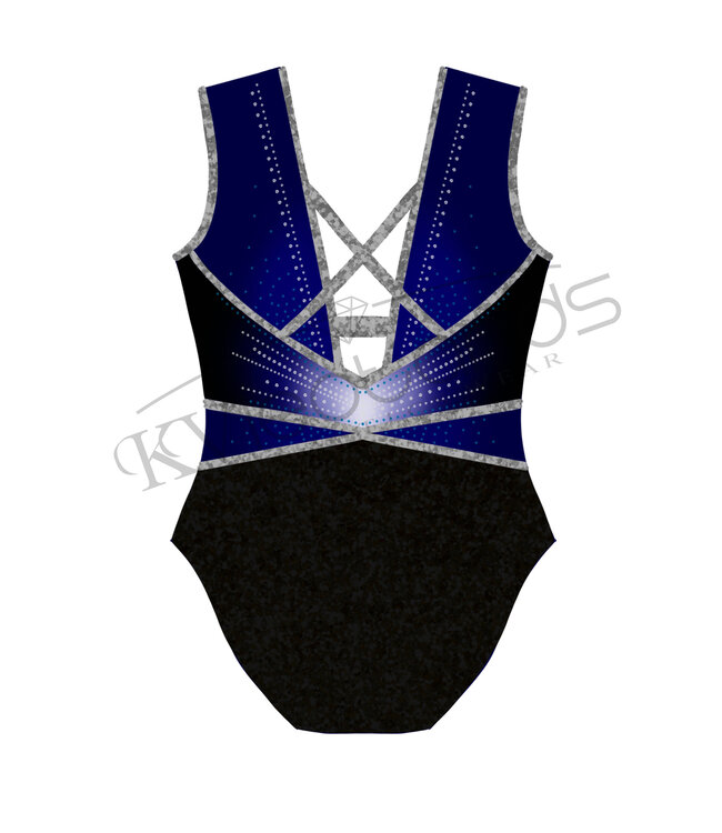 KV Leotard Aiden black/blue