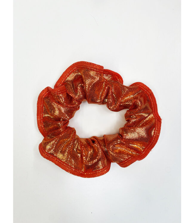 KV Gymnastics Wear Scrunchie Orange