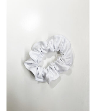 KV Gymnastics Wear Scrunchie White