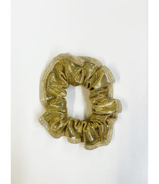 KV Gymnastics Wear Scrunchie Gold