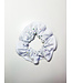 KV Gymnastics Wear Scrunchie Crystals white