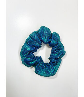 KV Gymnastics Wear Scrunchie Blue/green