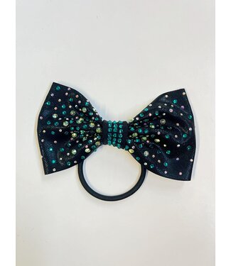 Bow green crystals
