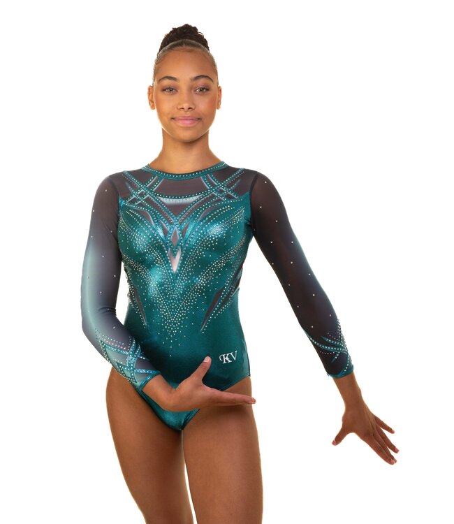KV Leotard  Venus Green