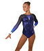KV Leotard Gemma blue long sleeve