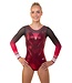 KV Leotard Gemma red long sleeve