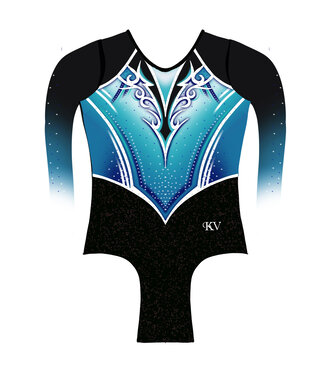 KV Gymnastics Wear Wedstrijdpakje DOS Alphen aan de Rijn