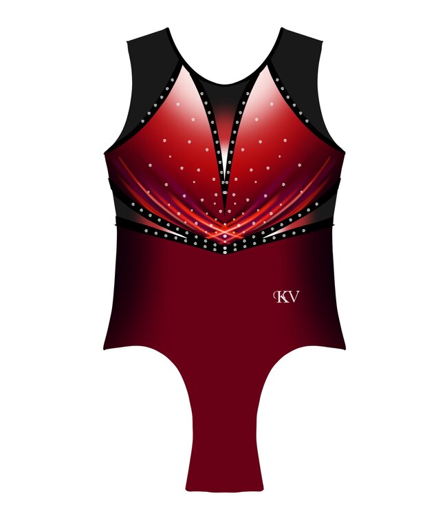 KV Gymnastics Wear Turnpakje VG Dynamiek mouwloos