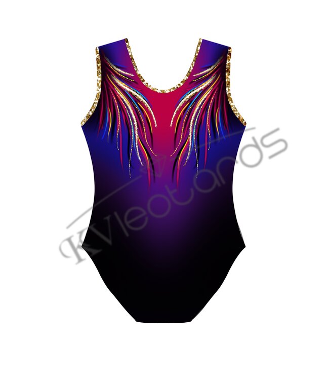 KV Gymnastics Wear Turnpakje Rise like a Phoenix Dames