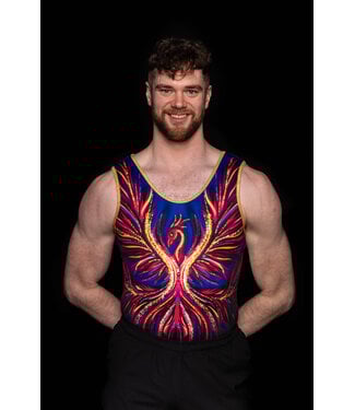 KV Gymnastics Wear Turnpakje Rise like a Phoenix  Heren