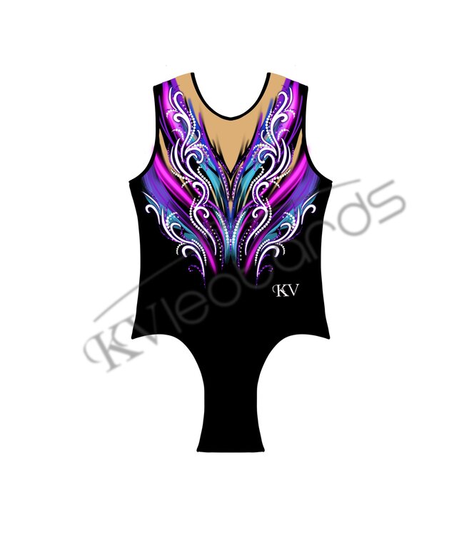 KV SALE! Turnpakje Flare Paars