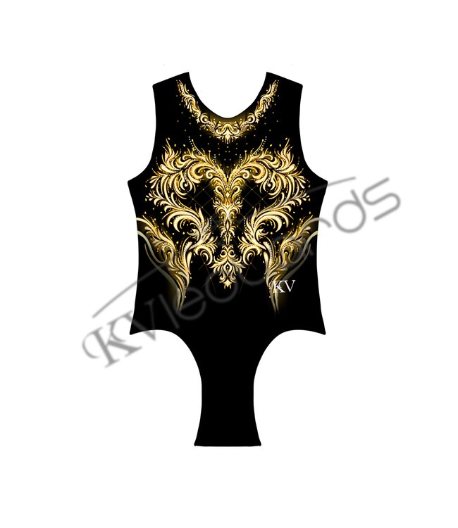 KV SALE! Turnpakje Queen Gold