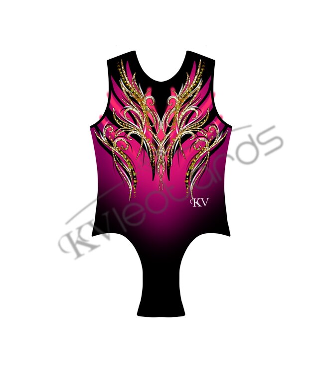 KV SALE! Leotard Lush Rose