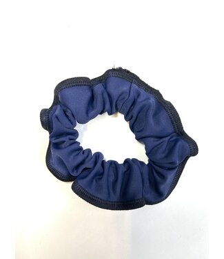 KV Gymnastics Wear Scrunchie Crystals Matt Blue