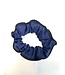 KV Gymnastics Wear Scrunchie Crystals Matt Blue