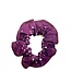KV Gymnastics Wear Scrunchie Crystals Wine Red
