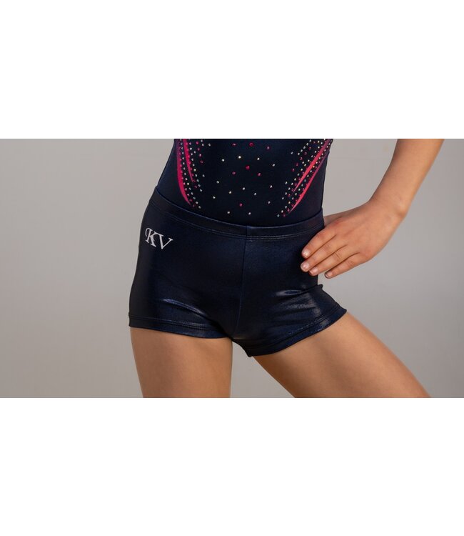 KV Gymnastics Wear Gymnastics Shorts Mystique Navy Blue