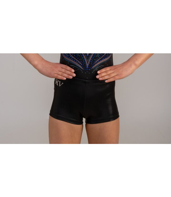 KV Gymnastics Wear Gymnastics Shorts Mystique Black