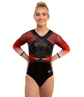 KV Leotard Eclipse Dark Red