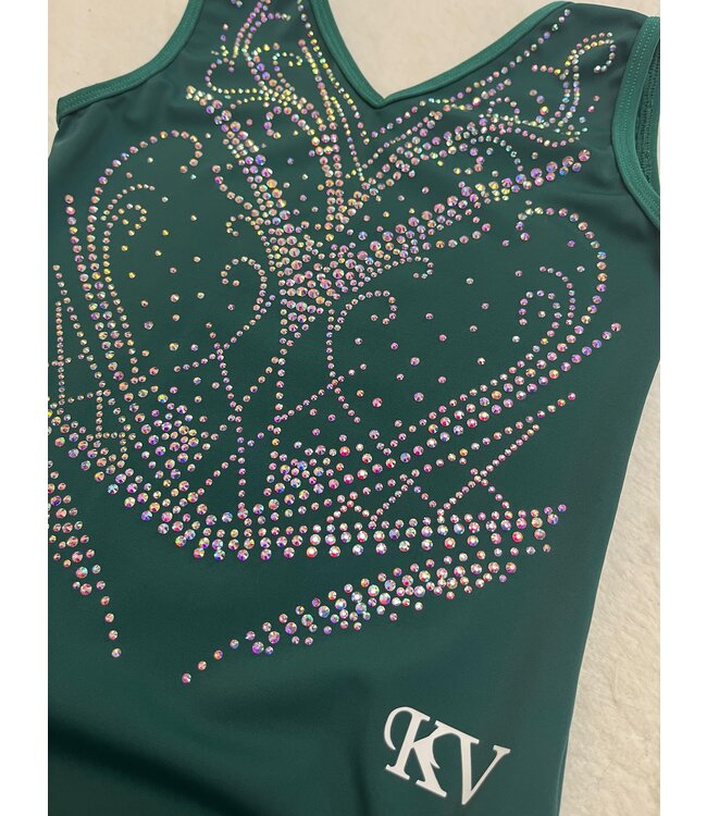 KV Leotard Onyx Dark Green