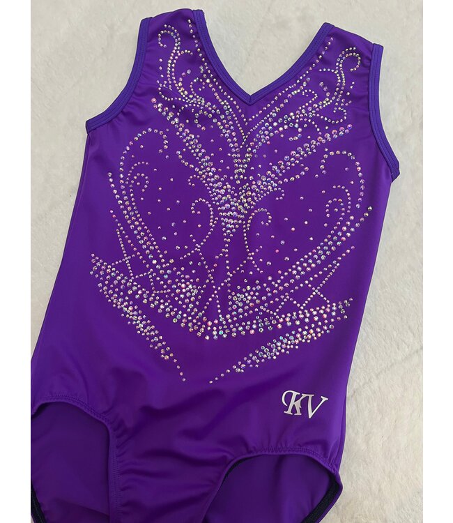 KV Leotard Onyx Bright Purple