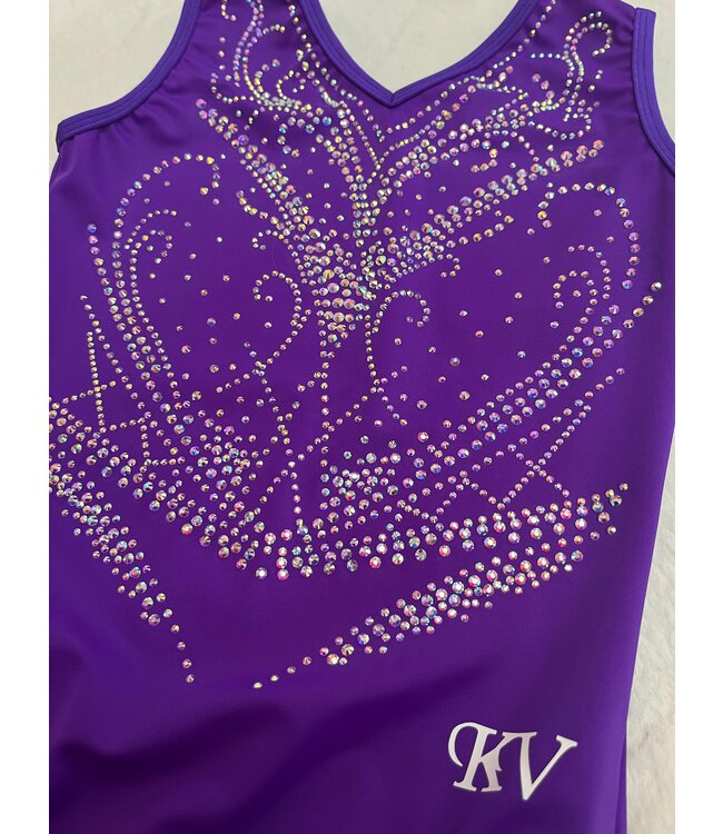 KV Leotard Onyx Bright Purple