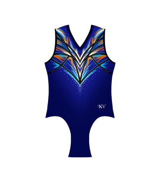 KV Gymnastics Wear Leotard DIOS Orchid