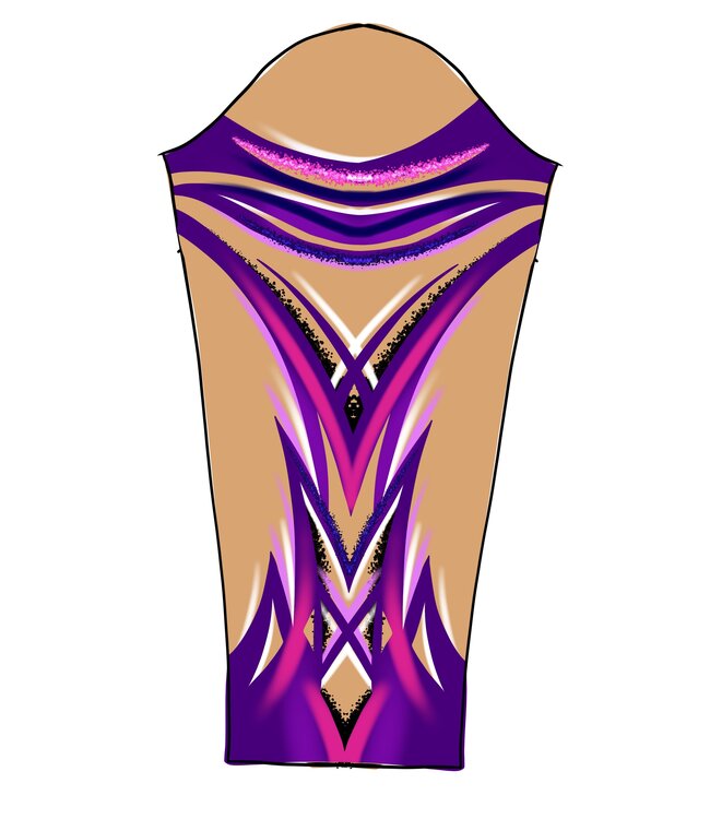 Acrobatic Leotard KV25-23