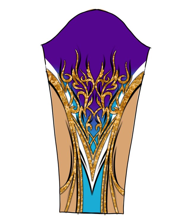 Acrobatic Leotard KV25-16