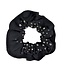 KV Gymnastics Wear Scrunchie Crystals Matt Black