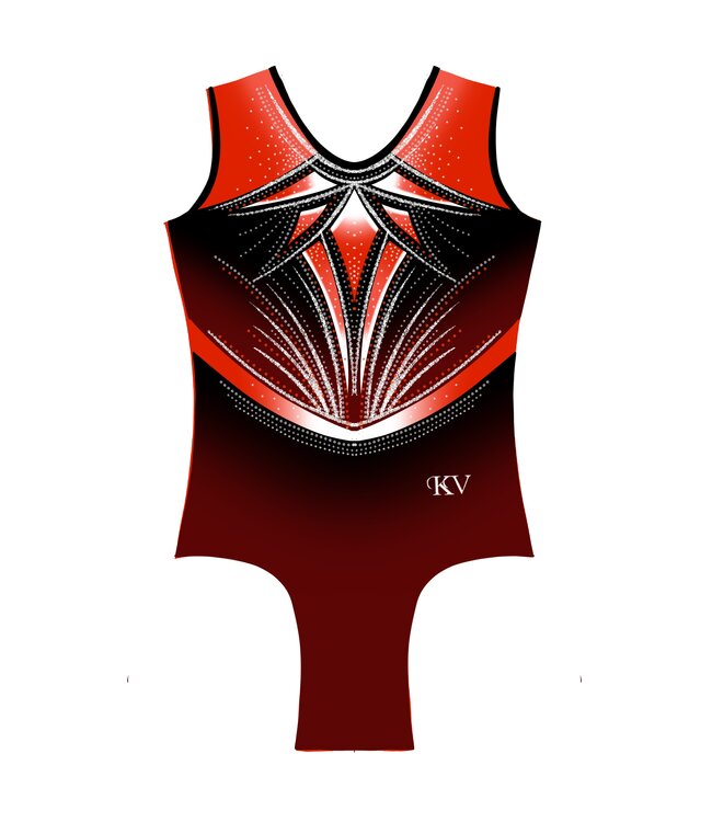 KV Gymnastics Wear Turnpakje CGV Wardy mouwloos