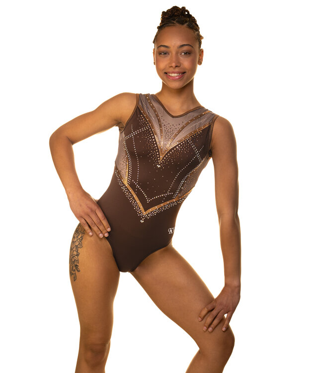 KV Leotard Maud Brown