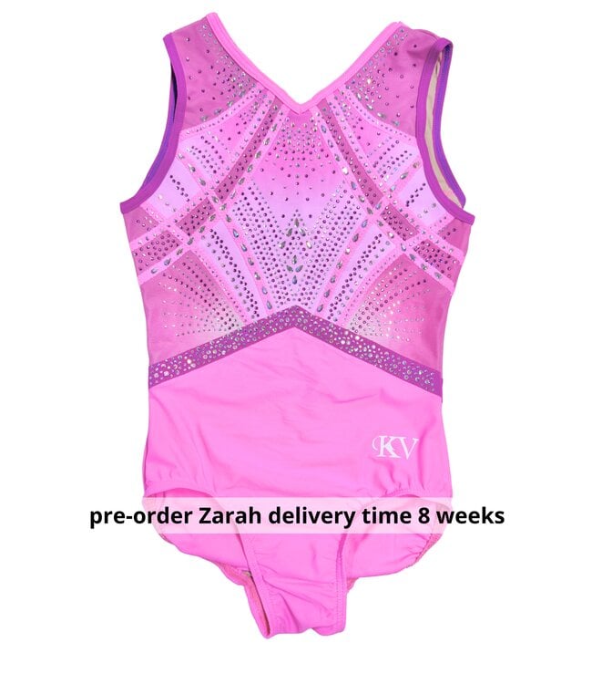 KV PRE-ORDER Leotard Zara Neon Pink