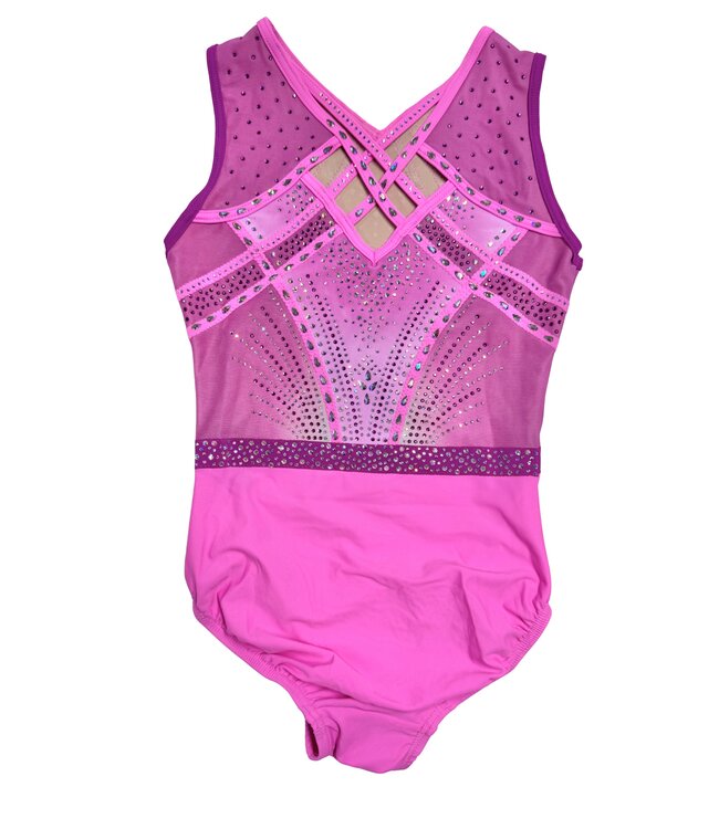 KV Leotard Zara Neon Pink