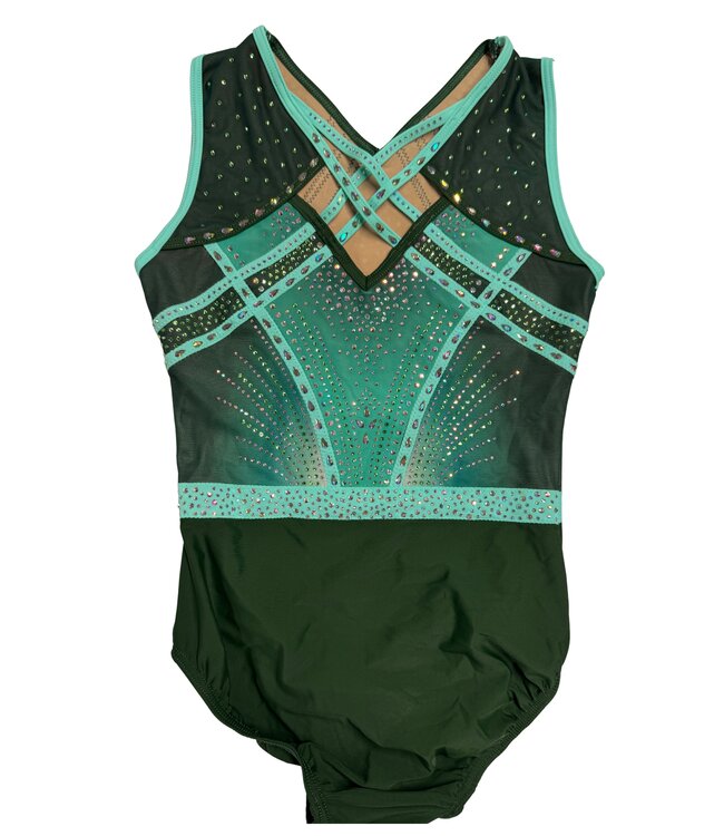 KV Leotard Zara Hunter Green